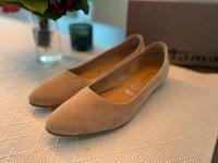 Ballerina  Gr. 39 TAMARIS beige LEDER Niedersachsen - Lilienthal Vorschau