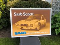 SAAB SONETT Kunstdruck  von einer alten Werbung Nordrhein-Westfalen - Bad Salzuflen Vorschau
