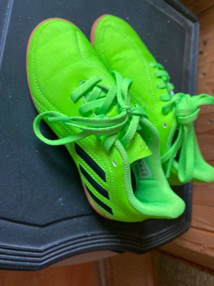 Fussball Schuhe Adidas gr.30 grün neu in Zwickau