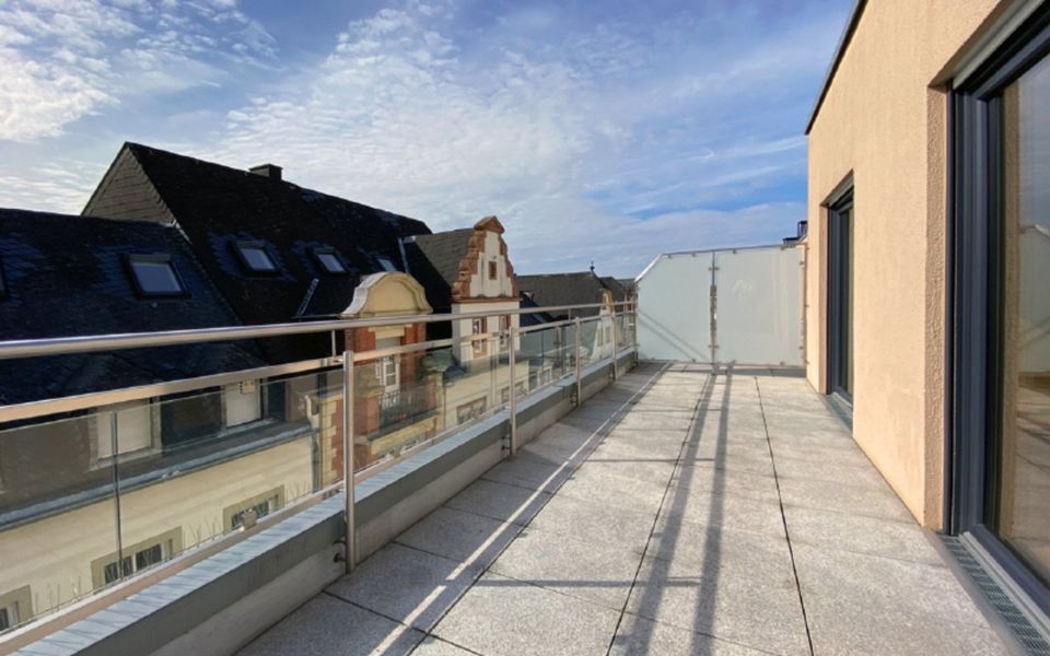 Exklusive Penthouse-Wohnung beim Viehmarktplatz zu vermieten in Trier