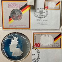SELTEN! Münze SILBER 925er; Ersttagsbrief; 1974; 25 Jahre BRD; + Niedersachsen - Hemmingen Vorschau