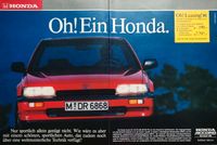 Honda Accord CA CB Reklame Berichte 2,0-16 EX Aerodeck 1,8 Hessen - Hanau Vorschau
