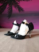 Peeptoes Sandaletten Riemchen Gr 37 Sommer Partyschuhe Stilettos Thüringen - Greußen Vorschau