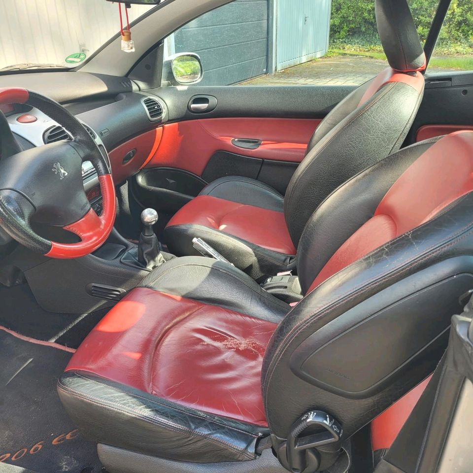 Peugeot 206cc 1.6l Cabrio perfektes Anfänger Auto in Rheine