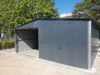 Stahlbox Blechhalle Blechgarage Lagerhaus Fertiggarage PL 5,5x5,5 Sachsen - Netzschkau Vorschau