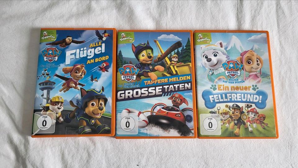 Paw Patrol DVD's, je 2,50 € in Ehrenberg (Rhön)