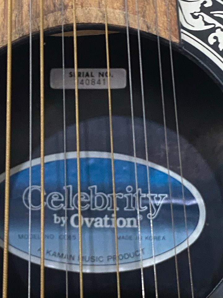 Ovation Celebrity 12 saitig mit Tasche E Gitarre in Dortmund