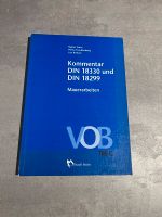 Kommentar DIN 18330 und DIN 18299, Mauerarbeiten, Fachbuch Rheinland-Pfalz - Mainz Vorschau