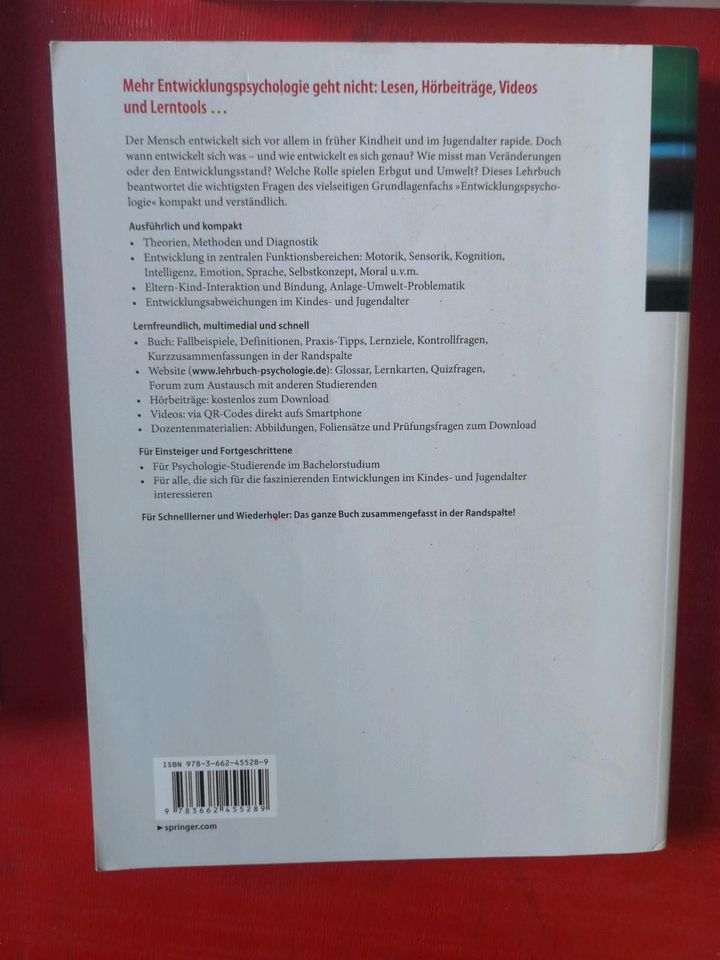 Versch. Bücher Studium Psychologie, Eysenck, Moosbrugger, Lohaus, in Hitzacker