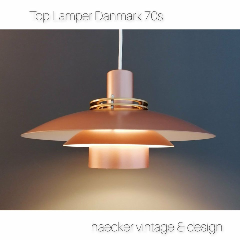 Lampe Dänemark - danish design 70er ära mid century poulsen 70er in Dresden