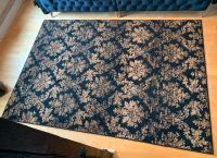 Teppich Gold Beige Schwarz Blau 190 x 280 Flachflor NEU wertig Düsseldorf - Heerdt Vorschau