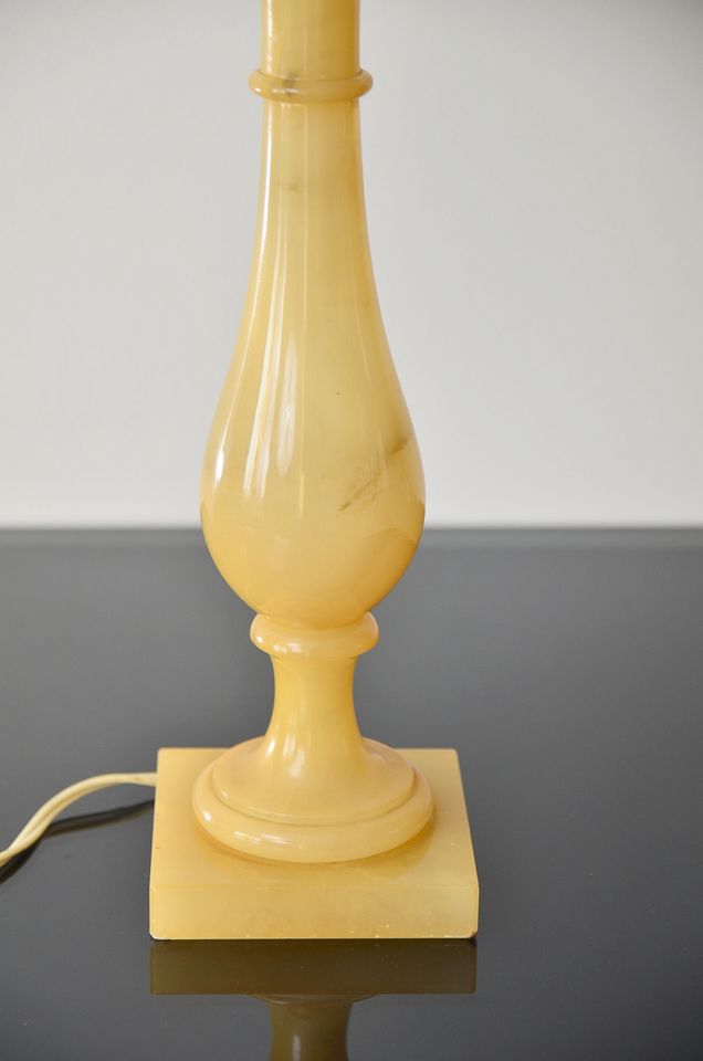 Vintage Fünfziger Mid Century Lampe Italien, Alabaster, wie neu. in Bonn