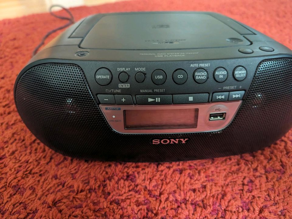 Sony CD Player ZS-PS30CP in Pulheim