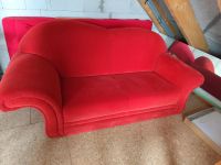 Sofa, Friesensofa rot bequem Niedersachsen - Wittmund Vorschau