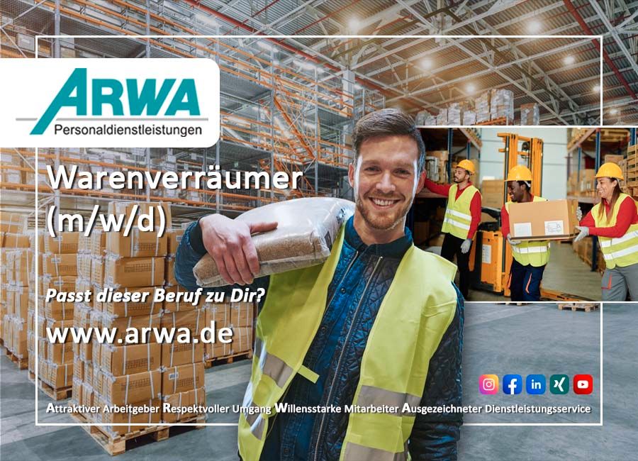 Warenverräumer (m/w/d) auf Rügen, Altenkirchen in Stralsund