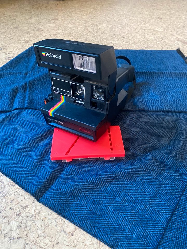 Polaroid supercolor 635 CL Kamera Cam alt antik in Rackwitz