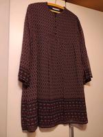 Mango Kleid Größe L 60er Hippie Ethno Dunkelblau gemustert Bayern - Lautertal Vorschau