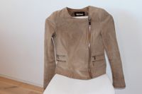 Mango Leder Jacke Velour Wildleder hellbraun beige Gr. XS patina Baden-Württemberg - Löffingen Vorschau