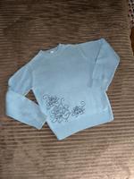 H&M Strickjacke Strickpulli Strick Sweatshirt hellblau 134 8-9 J München - Schwabing-Freimann Vorschau