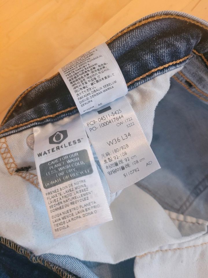 Levi's 511 Größe W36 L34 Jeans blau - Levi Strauss in Achern