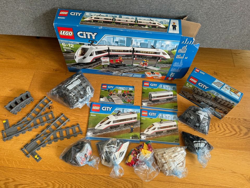 LEGO ICE Zug 60051 & Schienensets 7499 und 7895 - tw. OVP in Hannover