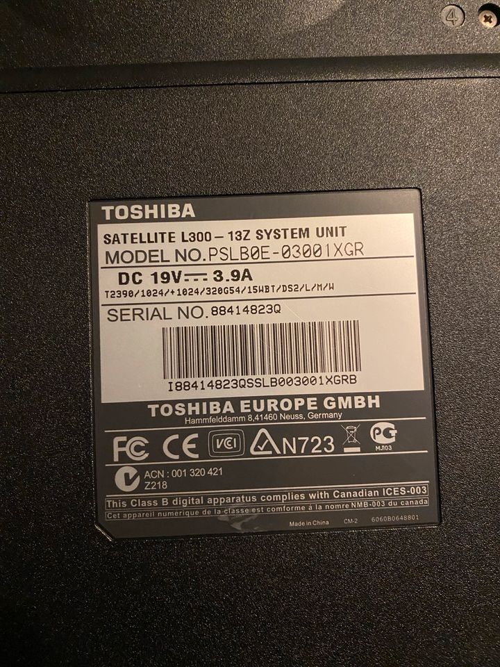 Laptop toshiba in München