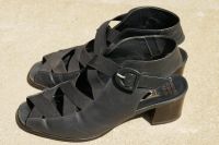 Schuhe Damen Sandalen Gabor Gr. 38 bzw. 5 dunkelblau Leder Bayern - Zusmarshausen Vorschau