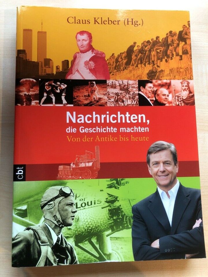 Nachrichten, die Geschichte machten - Claus Kleber in Ditzingen