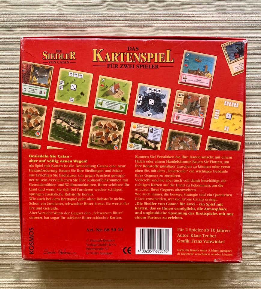 Siedler Kartenspiel in Karlsruhe