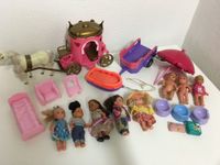 Kleine Barbies/ Puppen mit Zubehör, Pferd und Kutsche Rheinland-Pfalz - Bendorf Vorschau