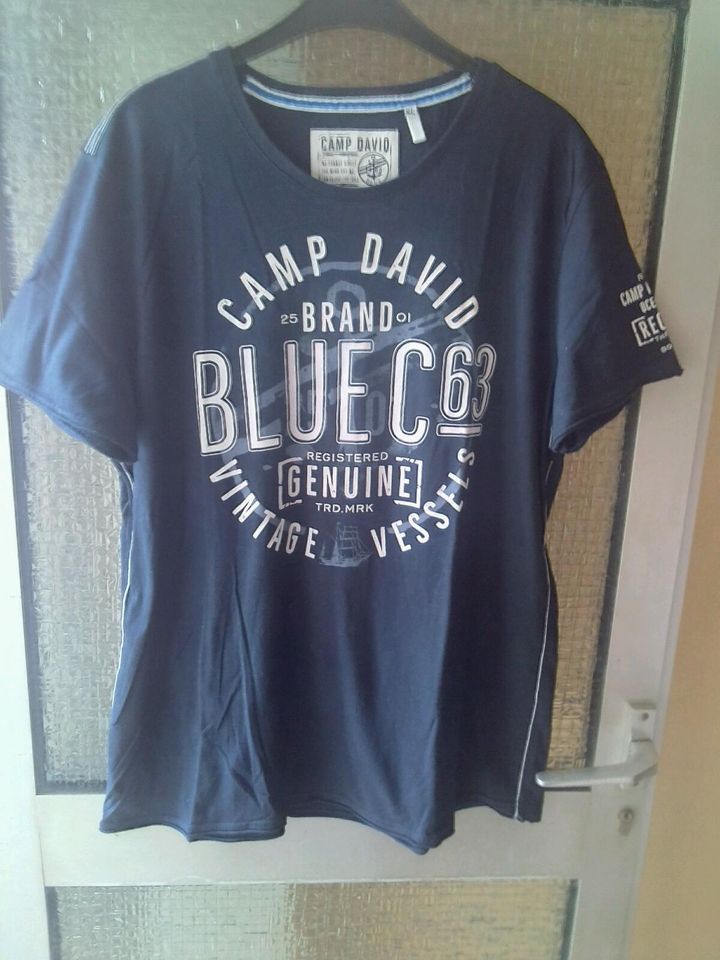 T-Shirt von CAMP DAVID Gr. XL in Neunkirchen