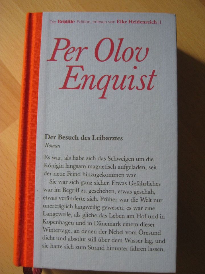 Per Olov Enquist, Der Besuch des Leibarztes, geb., wie neu in Hannover