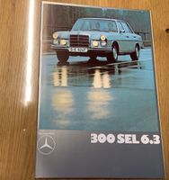 Mercedes 300 SEL 6.3 Prospekt 1971 Nachdruck top Bayern - Altdorf Vorschau