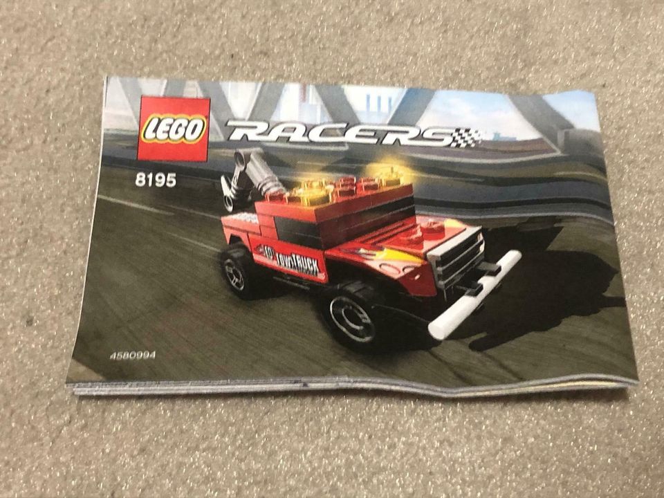 LEGO Racers Set 8195 (komplett!) in Hammoor