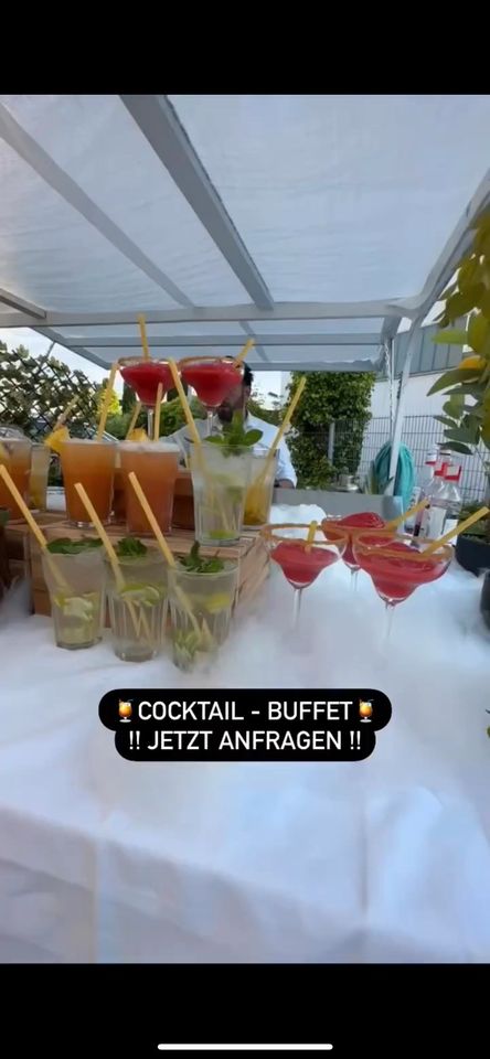 Cocktail Buffet / Buffet mal anders ! / Cocktailbar / Hochzeit in Krefeld