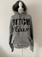Bitch please hoodie grau schwarz oversized neu L Damen Kapuze Berlin - Reinickendorf Vorschau