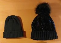 Mütze Beanie schwarz Glitzer je 5€ Niedersachsen - Leer (Ostfriesland) Vorschau