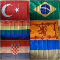 Fahne Flagge DDR Piraten Ukraine Regenbogen Türkei wählen Neu Hessen - Hattersheim am Main Vorschau