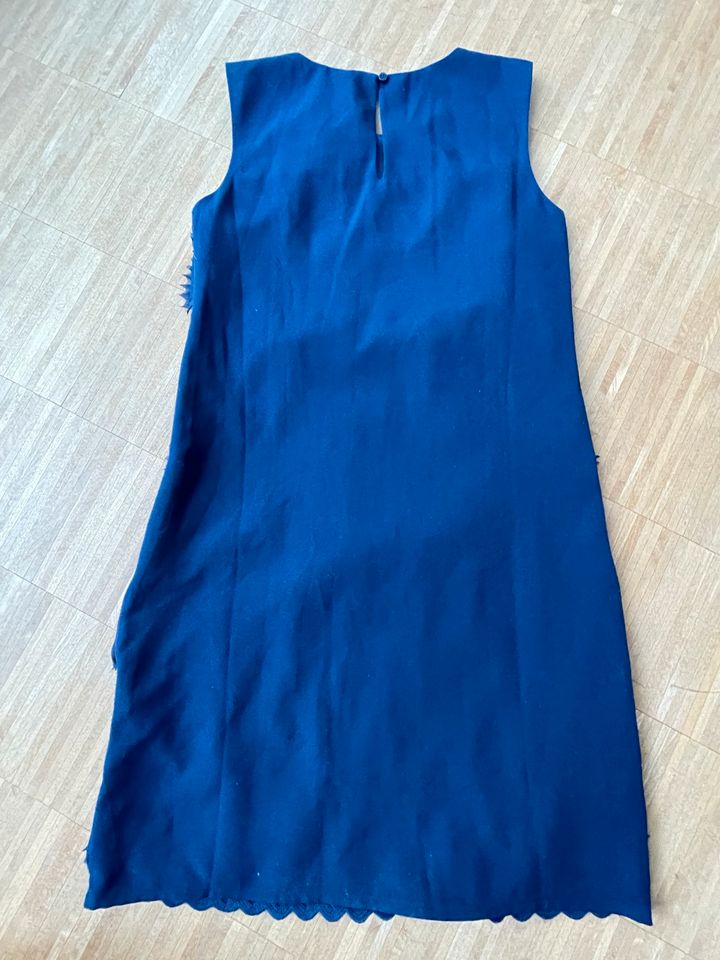 ❤️ Guess Kleid festlich 14 146/152 blau Hochzeitsgast Spitze in Bonn