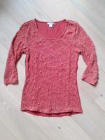 Damen Langarmshirt Longsleeve Spitze Gr. S/M altrosa Amis Dresden - Dresden-Plauen Vorschau