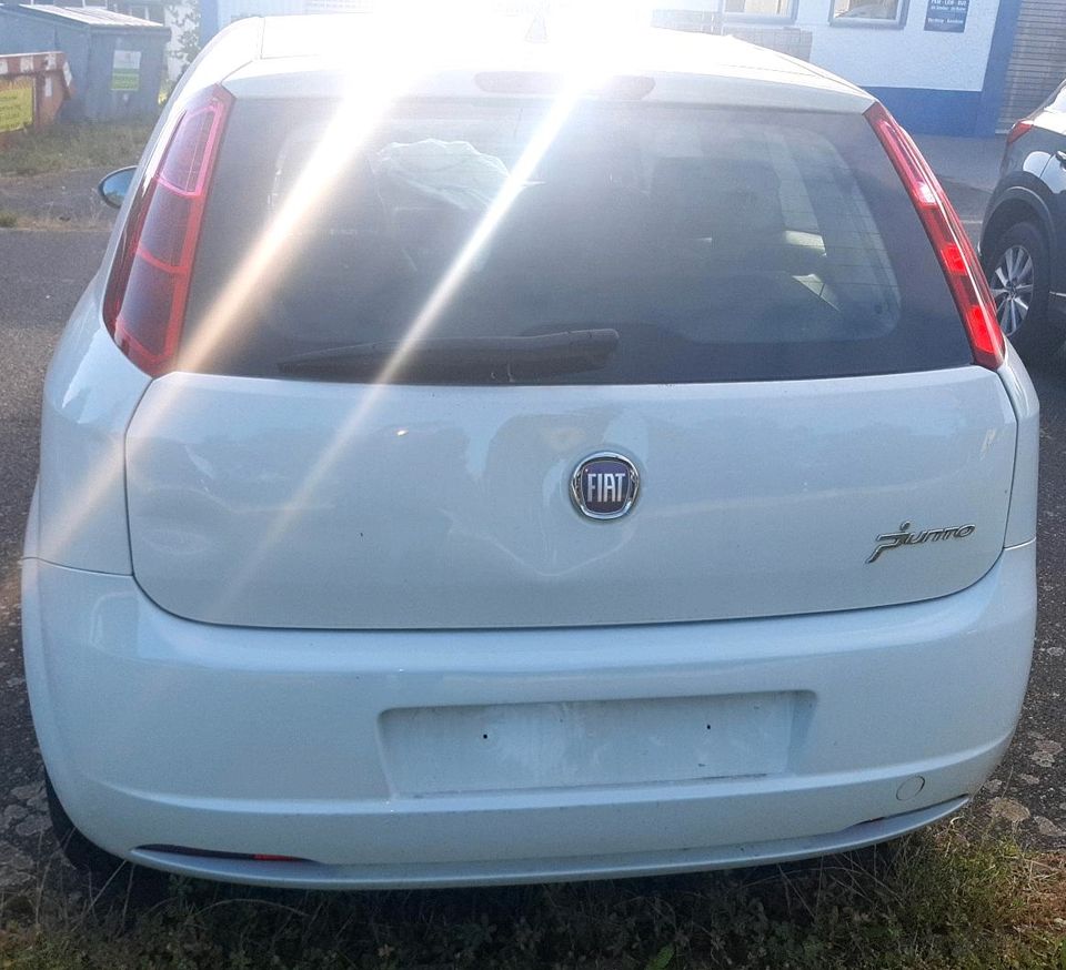 Fiat Punto Unfall in Nideggen / Düren