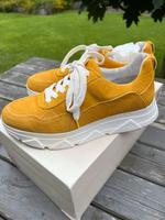 TOP Sneaker APPLE OF EDEN Gr. 38 gelb Schuhe Leder copenhagen Niedersachsen - Rastede Vorschau