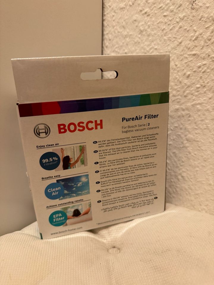 Bosch Staubsauger Filter für beutellosen Staubsauger in München