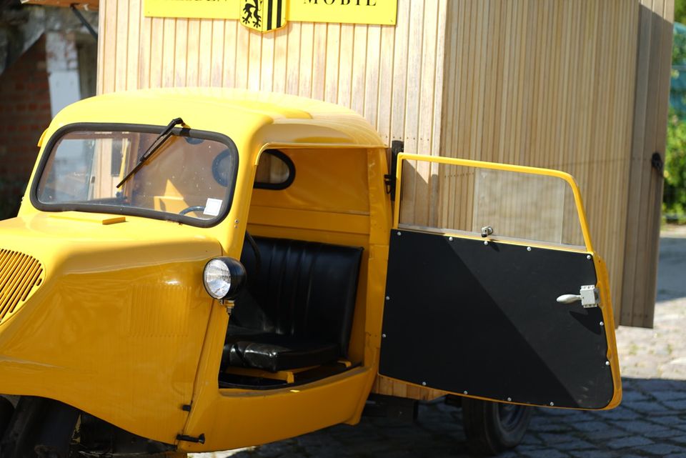 Tempo Dreirad Foodtruck Verkaufswagen Oldtimer in Dresden