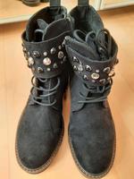 Marco Tozzi Boots Wildleder Gr. 36 Herbstschuh Stiefelette Kr. Dachau - Dachau Vorschau