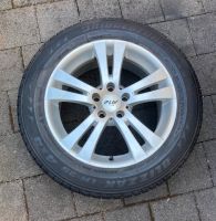 Alu Komplettradsatz PLW KBA46888 7,5x 17 ET38/ 215/60R17 LK 5x112 Baden-Württemberg - Deizisau  Vorschau