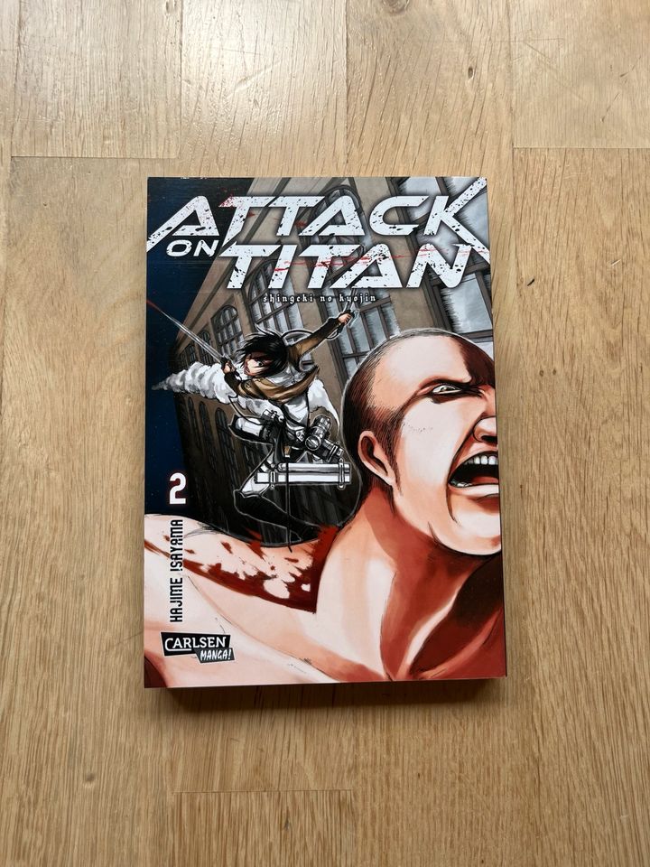 Attack on Titan Manga Vol./Band 1-5 in Konstanz