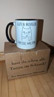 NEU - Morgenmuffel Tasse Katze Morgen Fresse halten Scherzartikel Hessen - Gladenbach Vorschau