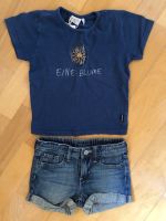 kurze Hose Shorts + T-Shirt Mädchen Gr. 116 Hessen - Weilmünster Vorschau