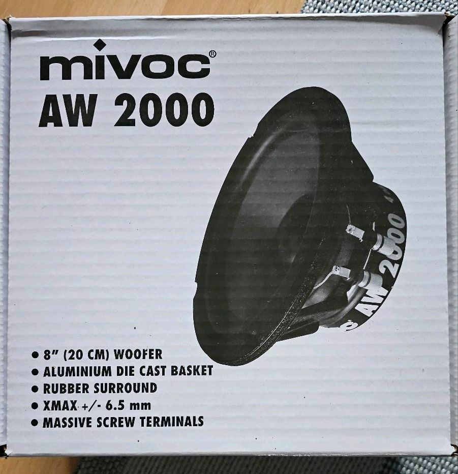 Mivoc AW 2000 Subwoofer in Springe